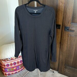 Athleta Coaster Luxe Dress L, Black